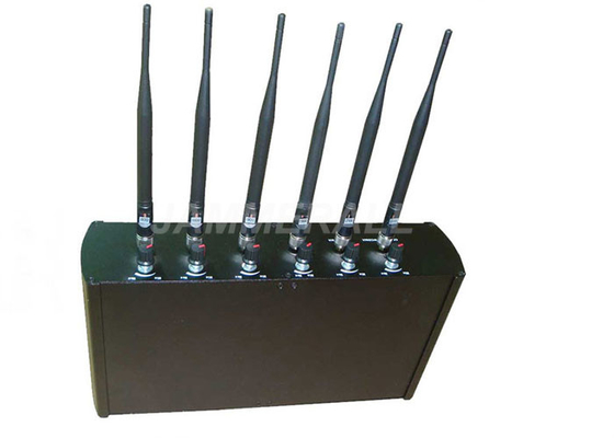 6 Anteny GPS Blokowanie sygnału Regulowany telefon komórkowy wysokiej mocy i Jammer WiFi