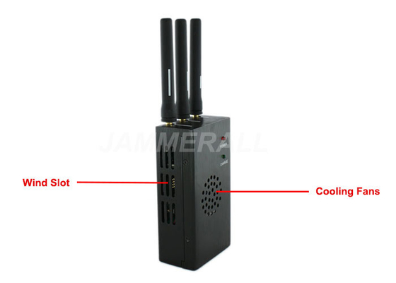 High Power Portable Jammer telefon komórkowy do blokowania sygnału 3G GSM CDMA