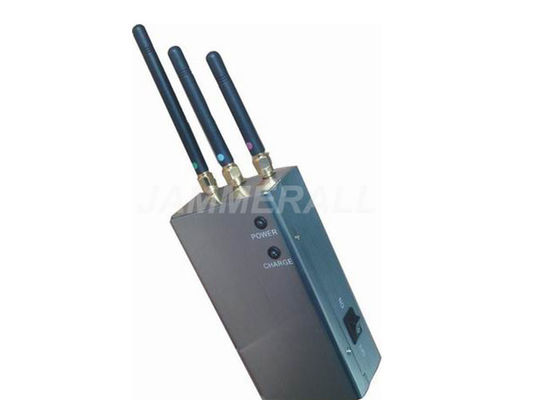 5 pasmowy przenośny telefon komórkowy Jammer, 3G / GSM / CDMA Recorder Blocker
